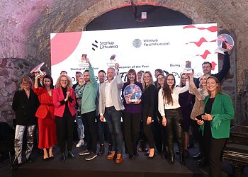 Vilniuje išrinkti geriausi 2022-ųjų startuoliai