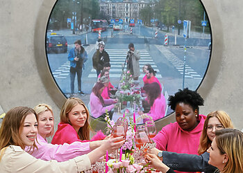 Nuo Vilniaus iki Liublino nusidriekė ilgiausias pasaulyje šaltibarščių stalas