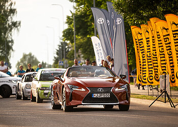 Press Rally sprintas