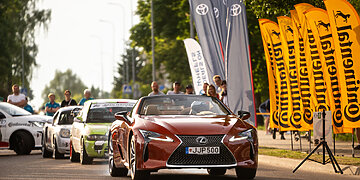 Press Rally sprintas