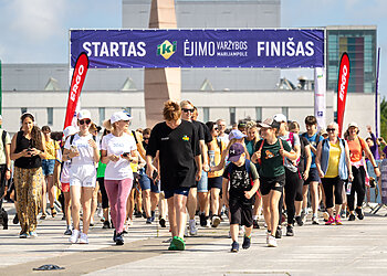 „IKI Ėjimo varžybos“ Marijampolėje