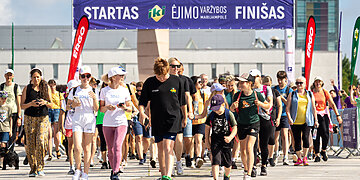 „IKI Ėjimo varžybos“ Marijampolėje
