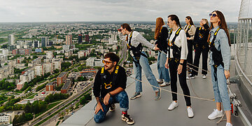 „Įspūdžiai išliko visam gyvenimui“: TV bokštas kviečia pasivaikščioti 170 m. aukštyje