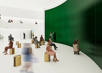 I-ąją vietą pelniusi instaliacija „Mes esame viena“.