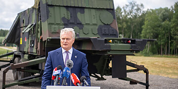 Prezidentas stebi pratybas „Baltijos jungtis 2024“