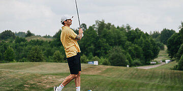 J. Jarutis – apie traumas sportuojant: „Golfe gali nutikti įvairiausių dalykų“