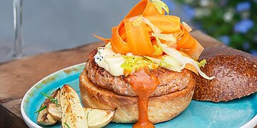 Viena vertingiausių mėsos rūšių: išbandykite mėsainį su triušiena