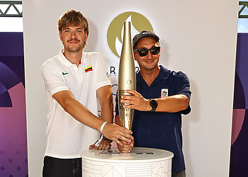 Orijaus ir Igno įspūdžiai Olimpinėse žaidynėse: „Galimybė išvysti tokį Paryžių pasitaiko tik kartą gyvenime“