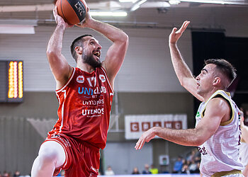 Galingas ketvirtojo kėlinio spurtas leido panevėžiečiams triumfuoti Utenoje