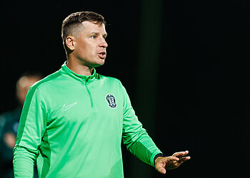 „Žalgirio“ jaunimo komandos treneris Dainius Greviškis po pergalės: „Parodėme, kad galime ir mokame mušti įvarčius“