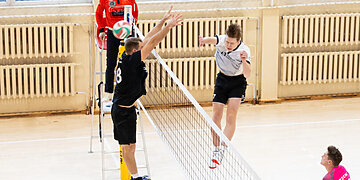 „Meistro kodo“ Lietuvos vyrų tinklinio čempionate „Vilnius TECH“ pergalių seriją nutraukė VU