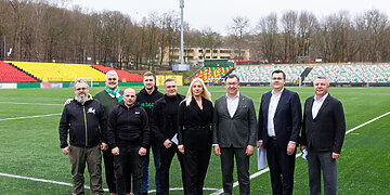 FK „Žalgiris“ sutarė dėl stadiono įsigijimo
