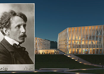 Šalia Nacionalinės koncertų salės bus įamžintas M. K. Čiurlionis