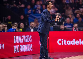 Per žingsnį nuo sensacijos likęs G. Vovoras: „Po rungtynių komandai pasakiau, kad ja didžiuojuosi“