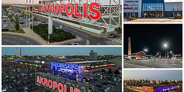 „Akropolis Group“ 2024 m. rezultatai: nuomininkų apyvarta viršijo 1,2 mlrd. eurų