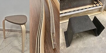 „Sakuona“ inovacijų proveržis: pagamino baldus iš kavos tirščių, džinso ir kanapių pluošto