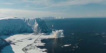 Pirmasis orbitinės raketos paleidimas iš Europos žemyninės teritorijos