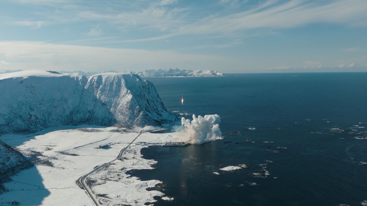 Pirmasis orbitinės raketos paleidimas iš Europos žemyninės teritorijos