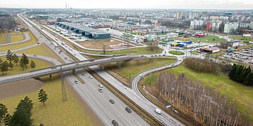 Imasi papildomo saugumo: dėl viaduko statybos laikinai uždaromas ir išvažiavimas iš Ašigalio gatvės į A1 magistralę