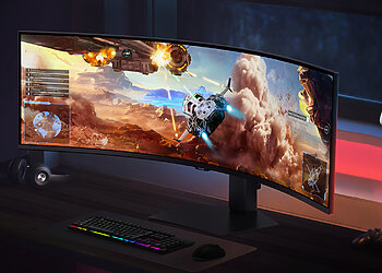 Revoliucija žaidimų monitoriuose: pristatyti OLED ekranai su 3D efektais