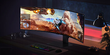 Revoliucija žaidimų monitoriuose: pristatyti OLED ekranai su 3D efektais