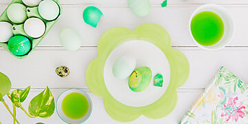 Įspūdingi žali kiaušiniai: nudažysit natūraliai, o bus gražūs kaip pavasario žolė