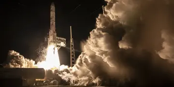 Pirmasis „Vulcan Centaur“ paleidimas, kuris 38 kartus skris „Kuiper“ projekto metu.