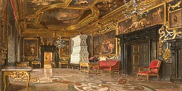 Iš barokinės Ukrainos rezidencijos – Pidhircių rūmų – atvežta šimtmečius aristokratų kaupta meno kūrinių kolekcija