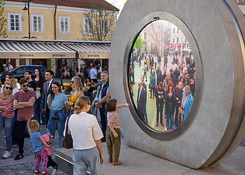 Portalas jau veikia Vilniaus Rotušės aikštėje