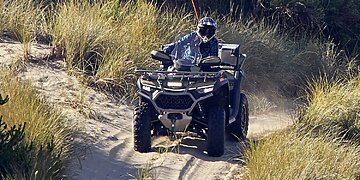 Gamtos niokojimas: kalti keturračiai ar jų vairuotojai?