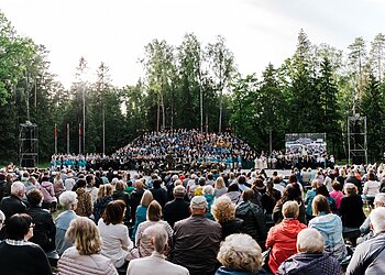 Daugiau kaip 500 choristų ir roko prieskonis: Pasvalyje – penktasis Šiaurės Lietuvos chorų festivalis