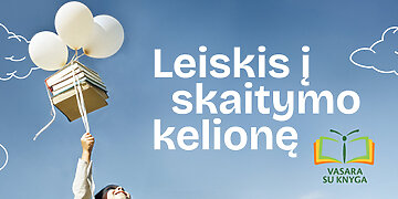 Skaitymo iššūkis „Vasara su knyga“ kviečia į skaitymo kelionę