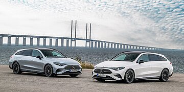 „Mercedes-Benz“ pristato pirmąjį savo visiškai elektrinį „Shooting Brake“ modelį – CLA