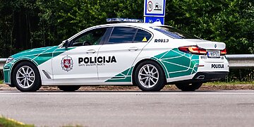 Policijos reidai šalies keliuose rugpjūčio mėnesį