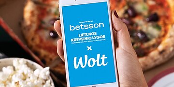 Naujasis lygos partneris – „Wolt“