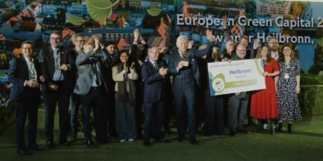 2027 metais Europos žaliosios sostinės vėliavą neš Vokietijos Heilbronas