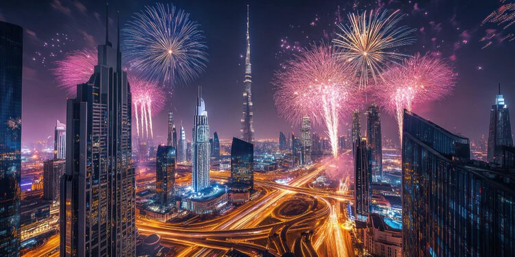 Kaip atrodo prabangūs Naujieji metai Dubajuje?